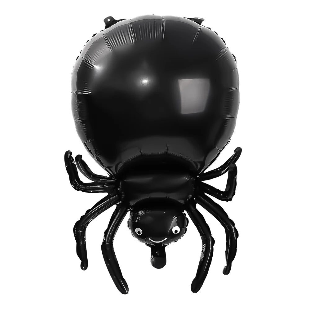 Halloween Spider Foil Balloons Halloween Balloon Black Spiders Airballoon Birthday Halloween Party Home Decorations Accessories