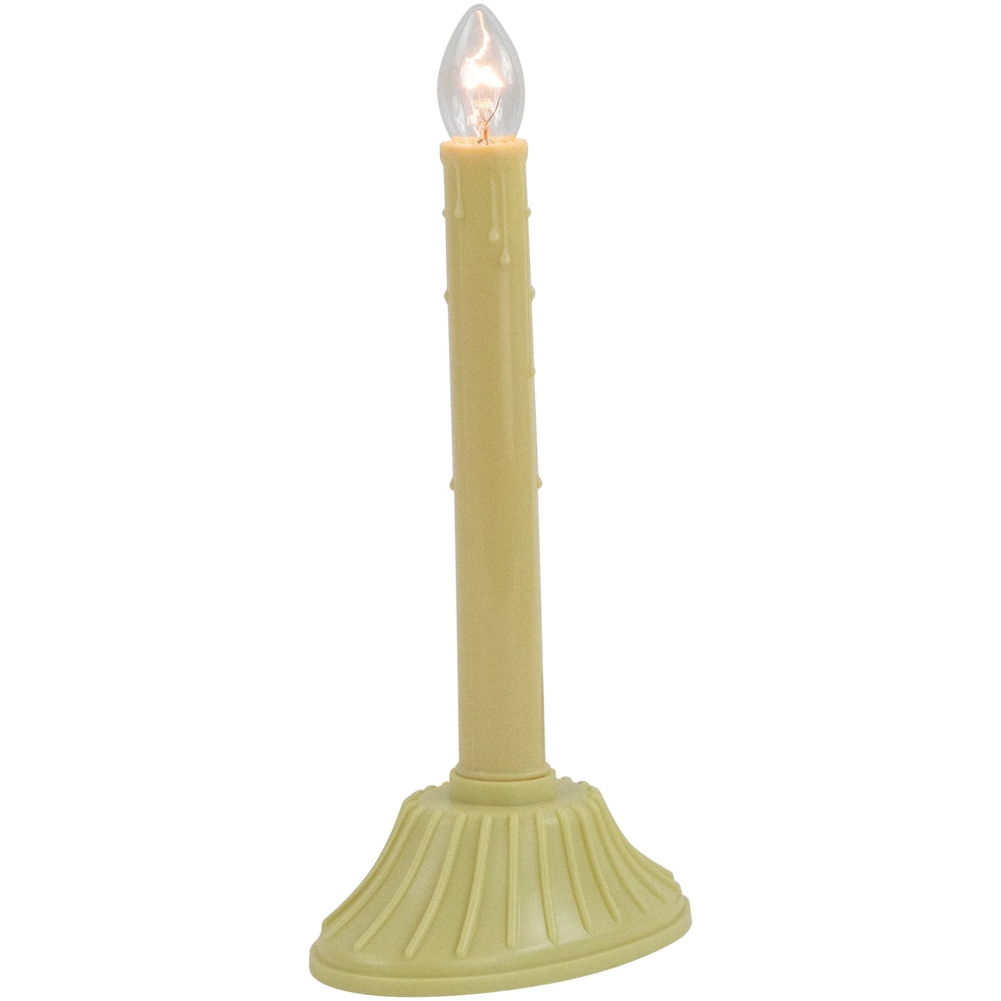 9.5" C7 Light Indoor Christmas Candolier Candle Lamp - Clear