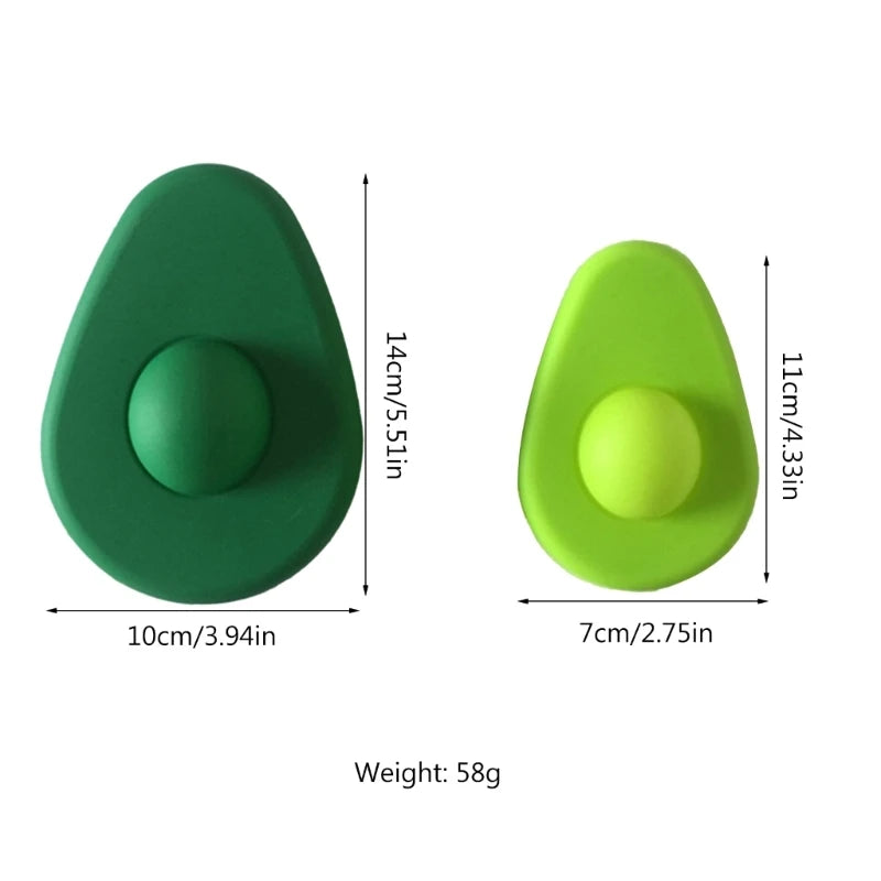 Soft Avocado Keeper Saver Cover Fresh-Keeping Portable Fruit Preservation Seal Cover Container Kitchen Gadget