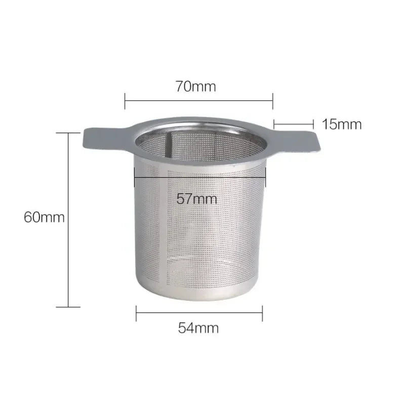 Stainless Steel Tea Infuser Teapot Tray Spice Tea Strainer Herbal Filter Teaware Accessories Kitchen Tools Infusers Tea Leak