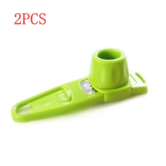 1PC/2PCS Stainless Steel PP Garlic Presses Ginger Cutter Plastic Grinding Tool Kitchen Ginger Grater Grinder