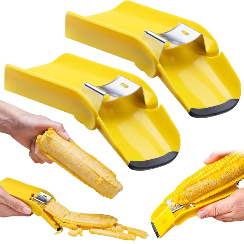 Kitchen Gadget Fast Corn Cob Separator Universal Planer Blade Corn Sheller Portable Corn Cob Stripper Vegetable and Fruit Tools