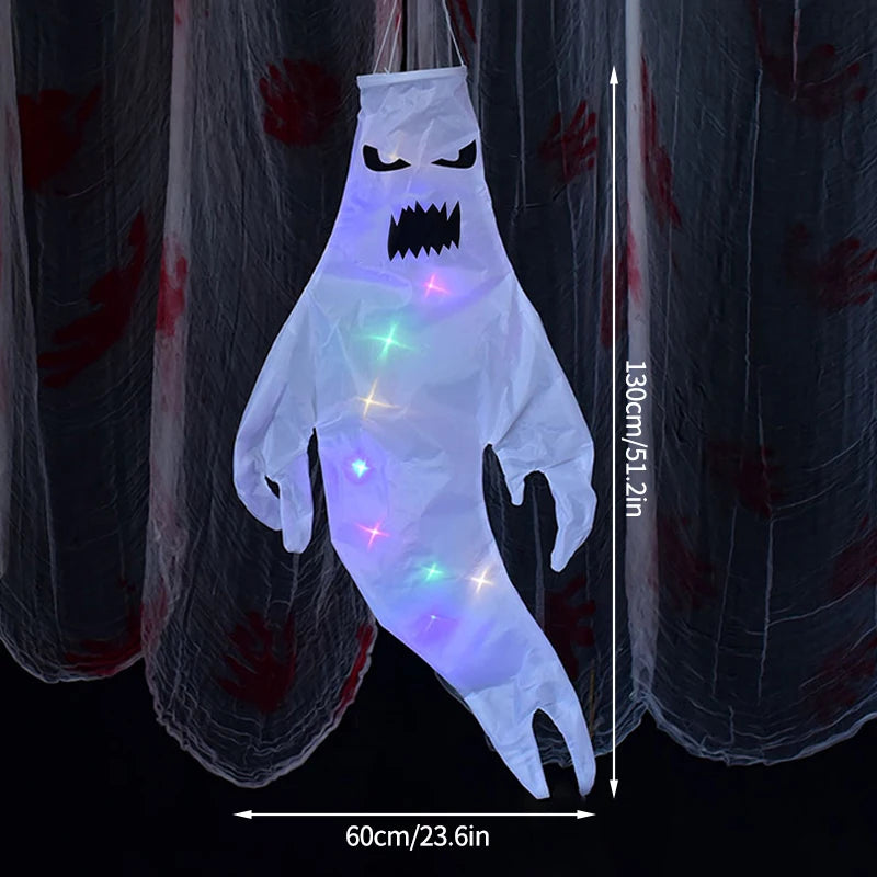 Halloween Decoration 2024 Halloween Ornaments Scary Halloween Hanging Accessories Party Halloween Decoration Luminous Pumpkin