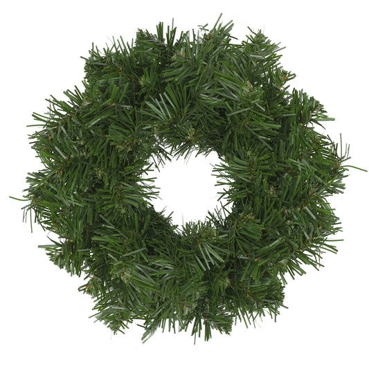 8" Unlit Deluxe Windsor Pine Artificial Christmas Wreath