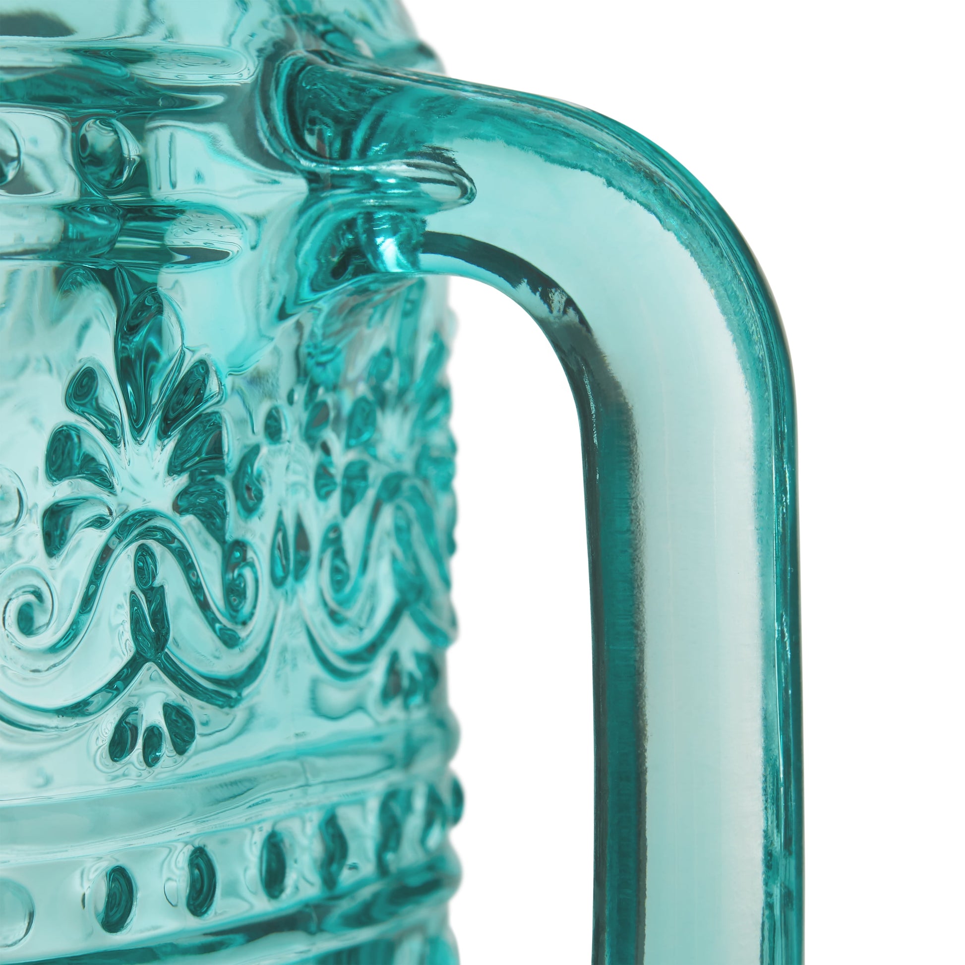 Cassie 32-Fluid-Ounce Mason Jar Tumbler, Teal