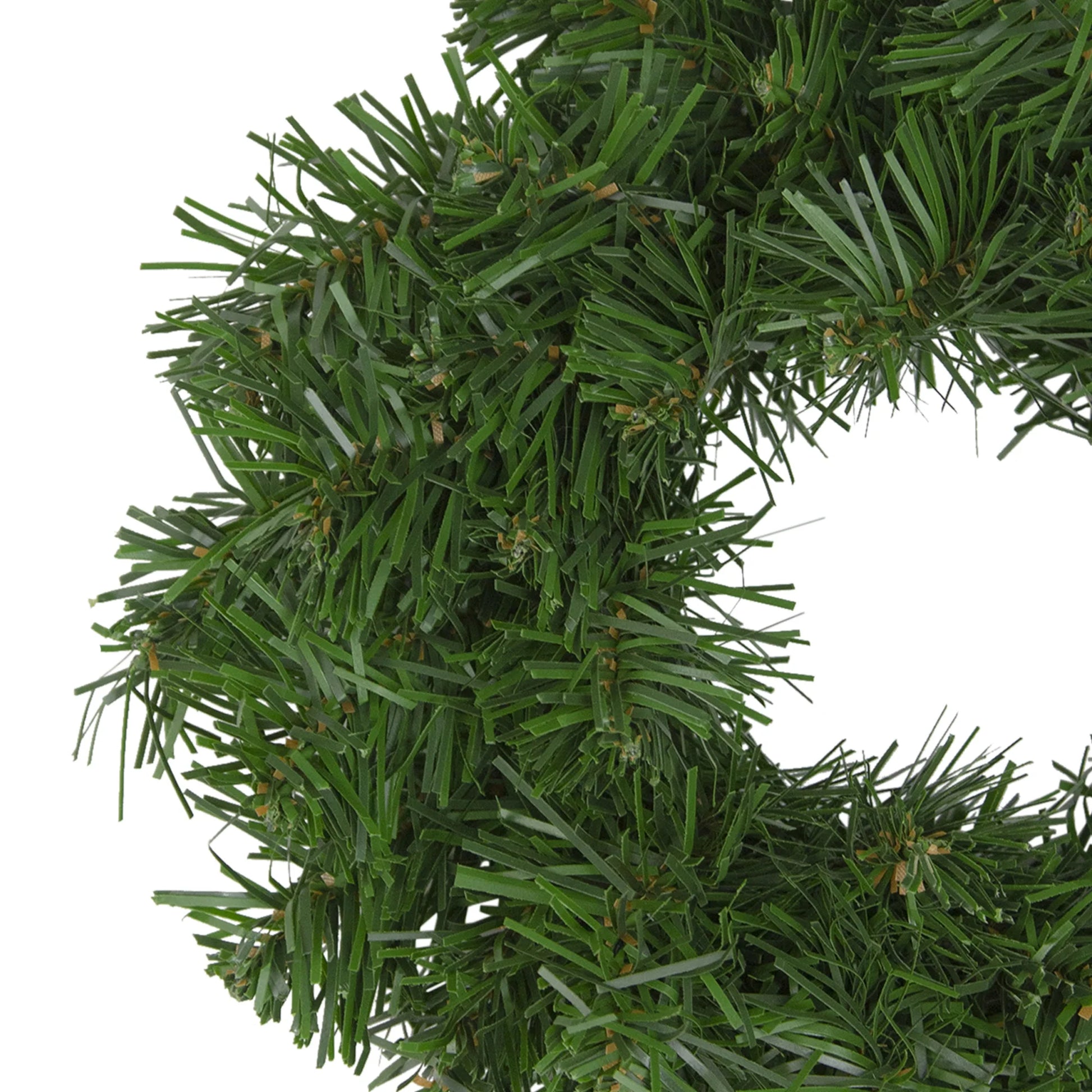 8" Unlit Deluxe Windsor Pine Artificial Christmas Wreath