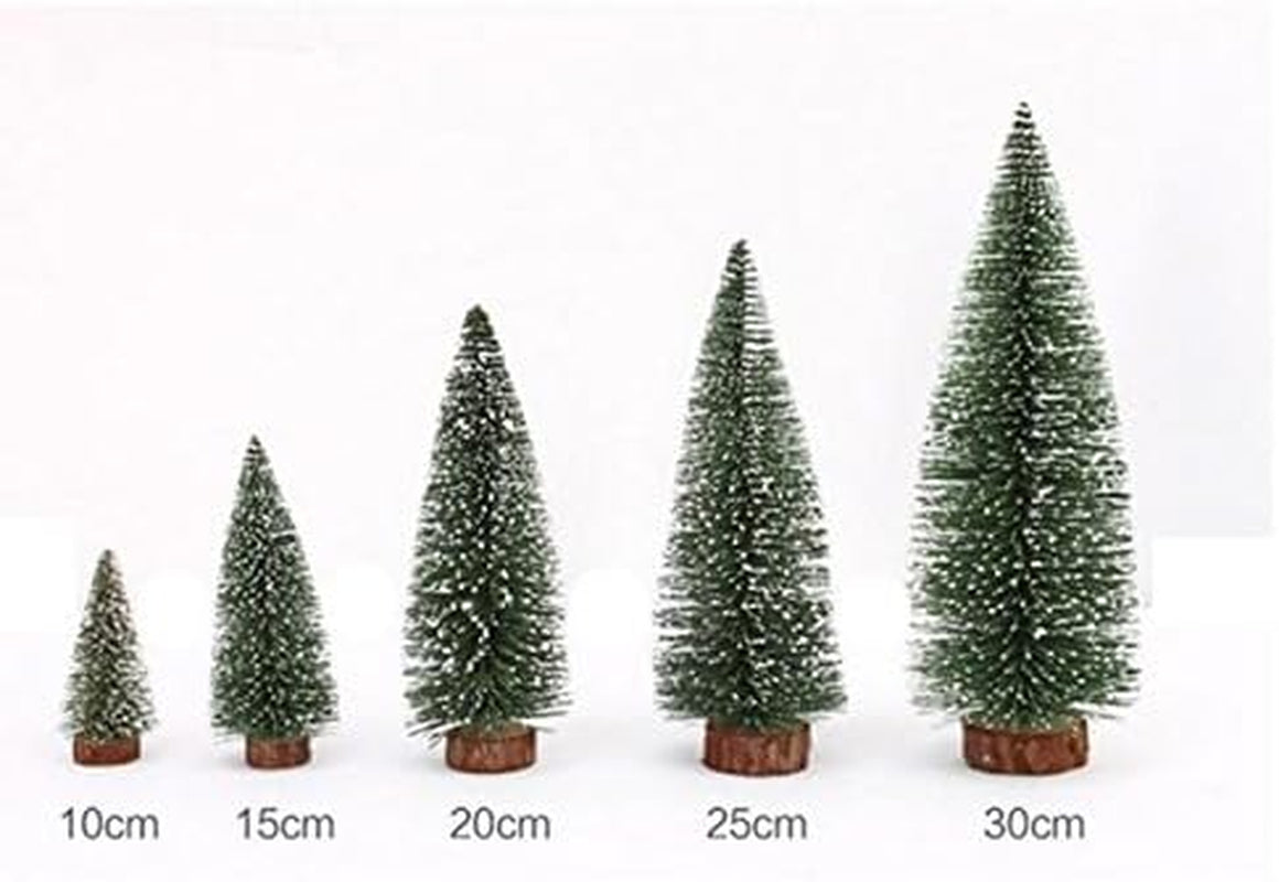 Artificial Mini Xmas Trees Table Top Christmas Trees Living Room Bedroom Ornaments Winter Crafts Home Decoration Gifts for Christmas