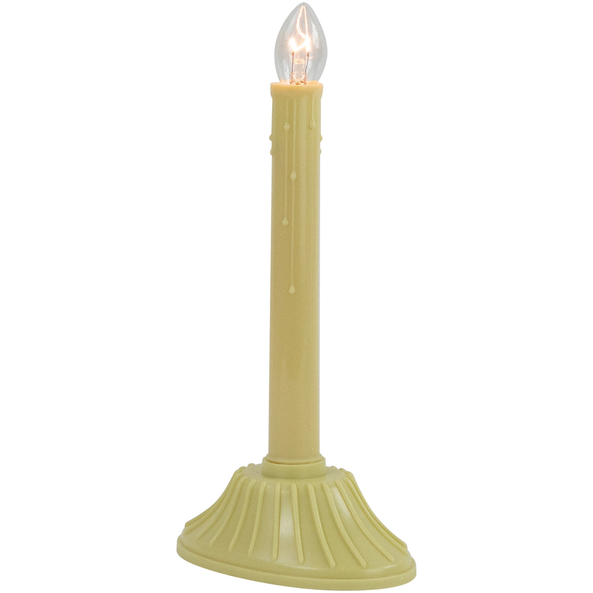 9.5" C7 Light Indoor Christmas Candolier Candle Lamp - Clear