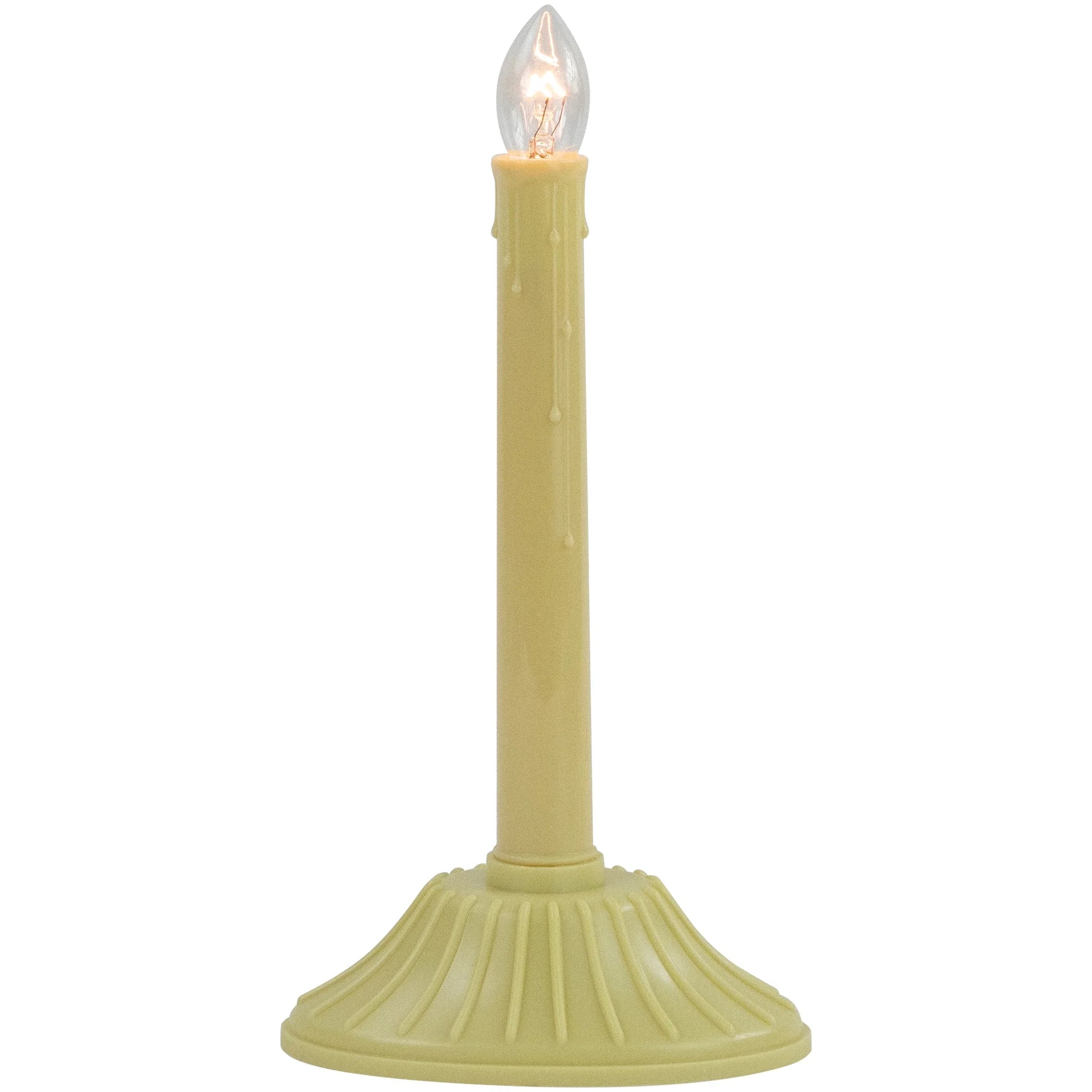 9.5" C7 Light Indoor Christmas Candolier Candle Lamp - Clear